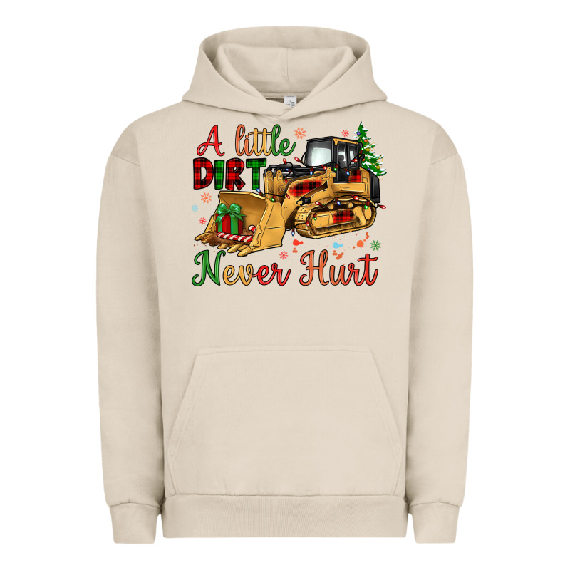 Christmas A Little Dirt Never Hurt Urban Hoodie by Artiststas | Teevron