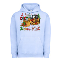 Pigment Grape Ice Christmas A Little Dirt Never Hurt Urban Hoodie - Artiststas