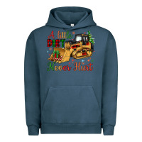 Pigment Midnight Navy Christmas A Little Dirt Never Hurt Urban Hoodie - Artiststas