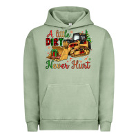 Pigment Oil Green Christmas A Little Dirt Never Hurt Urban Hoodie - Artiststas