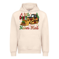 Sandshell Christmas A Little Dirt Never Hurt Urban Hoodie - Artiststas