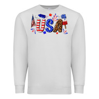 Dove Grey usa 4th of july Premium Sweatshirt - texasbilliewilder