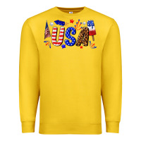 Lemon usa 4th of july Premium Sweatshirt - texasbilliewilder