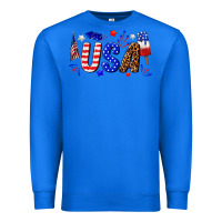 True Royal usa 4th of july Premium Sweatshirt - texasbilliewilder