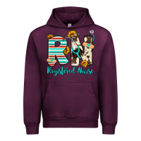Mauve Wine rn registered nurse Urban Hoodie - Artiststas