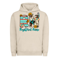 Pigment French Oak rn registered nurse Urban Hoodie - Artiststas
