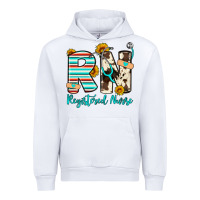 White rn registered nurse Urban Hoodie - Artiststas
