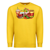 Lemon watermelon farm fresh coffee cups Premium Sweatshirt - Zillion Design Studio