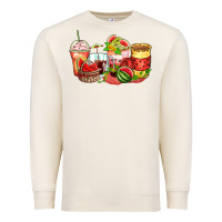 Sandshell watermelon farm fresh coffee cups Premium Sweatshirt - Zillion Design Studio