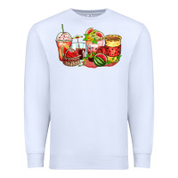 Watermelon Farm Fresh Coffee Cups Premium Sweatshirt | Teevron