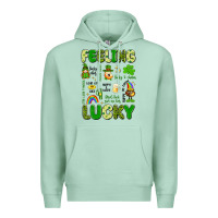 Seafoam feeling lucky Premium Hoodie - Artiststas