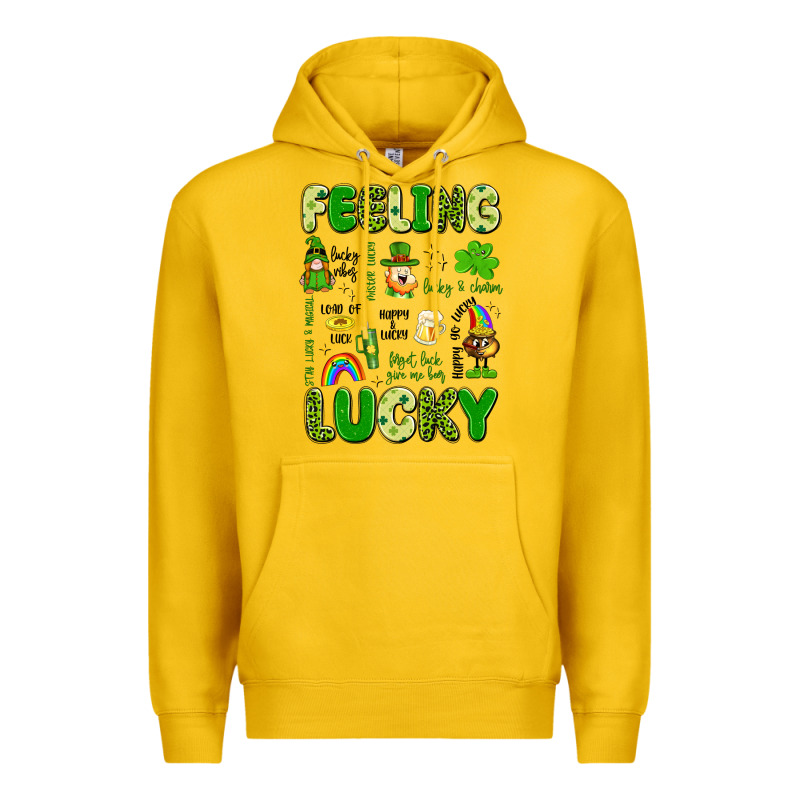 Feeling Lucky Premium Hoodie by Artiststas | Teevron