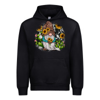 Black gnomes sunflower cactus Urban Hoodie - JahusDesignShop