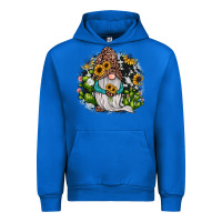 Cobalt gnomes sunflower cactus Urban Hoodie - JahusDesignShop