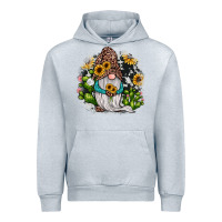 Heather Grey gnomes sunflower cactus Urban Hoodie - JahusDesignShop