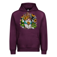 Mauve Wine gnomes sunflower cactus Urban Hoodie - JahusDesignShop