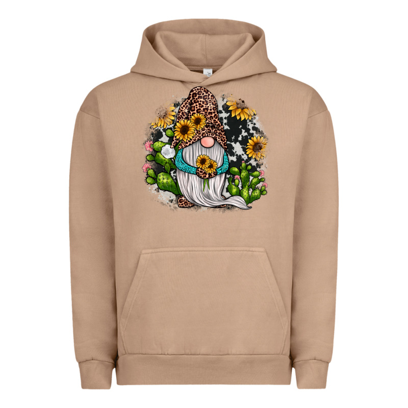 Gnomes Sunflower Cactus Urban Hoodie by JahusDesignShop | Teevron
