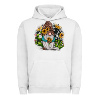 Pigment Lunar Rock gnomes sunflower cactus Urban Hoodie - JahusDesignShop