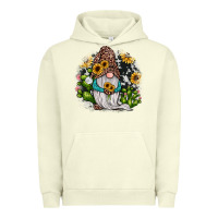Pigment Pistachio gnomes sunflower cactus Urban Hoodie - JahusDesignShop