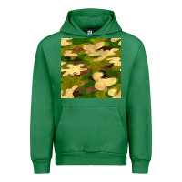 Emerald camouflage seamless pattern Urban Hoodie - BundleAndBundleShop
