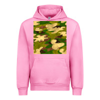 Fuchsia Pink camouflage seamless pattern Urban Hoodie - BundleAndBundleShop
