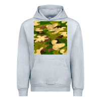 Heather Grey camouflage seamless pattern Urban Hoodie - BundleAndBundleShop