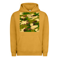 Pigment Peanut Butter camouflage seamless pattern Urban Hoodie - BundleAndBundleShop