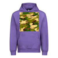 Tulip camouflage seamless pattern Urban Hoodie - BundleAndBundleShop