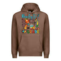 Chestnut ready to rock 3rd grade Premium Hoodie - JahusDesignShop