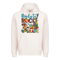 Pale Pink ready to rock 3rd grade Premium Hoodie - JahusDesignShop
