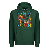 Sports Green ready to rock 3rd grade Premium Hoodie - JahusDesignShop