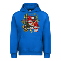 Cobalt farm truck,noel gnome Urban Hoodie - JahusDesignShop