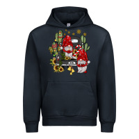 Navy farm truck,noel gnome Urban Hoodie - JahusDesignShop