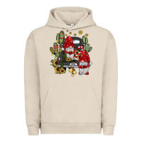 Pigment French Oak farm truck,noel gnome Urban Hoodie - JahusDesignShop
