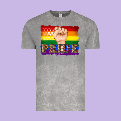 Lgbtq  Flag And Hand Pride Vintage Tee Designed By Artiststas