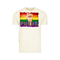 Vintage Arctic lgbtq  flag and hand pride Vintage Tee - Artiststas