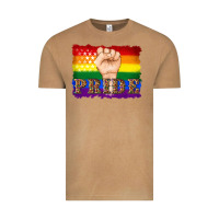 Vintage Camel lgbtq  flag and hand pride Vintage Tee - Artiststas