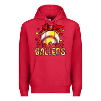 Cardinal busy raising ballers Premium Hoodie - Artiststas