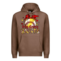 Chestnut busy raising ballers Premium Hoodie - Artiststas