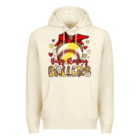 Sandshell busy raising ballers Premium Hoodie - Artiststas