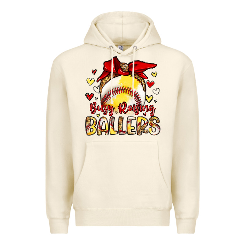 Busy Raising Ballers Premium Hoodie by Artiststas | Teevron