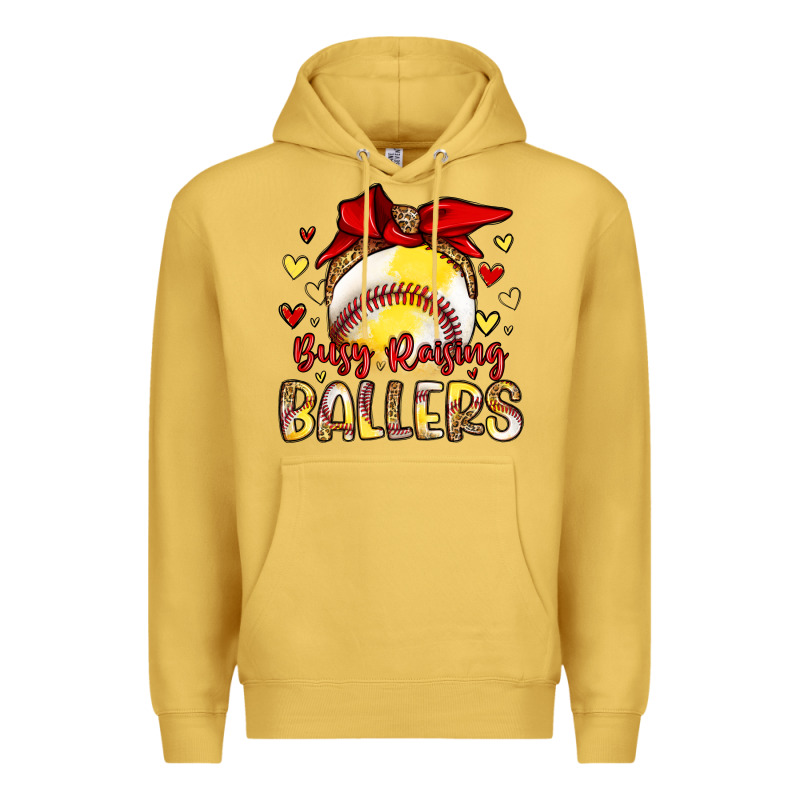 Busy Raising Ballers Premium Hoodie by Artiststas | Teevron