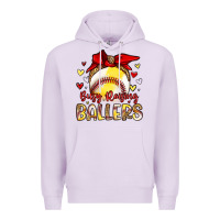 Lilac busy raising ballers Premium Hoodie - Artiststas