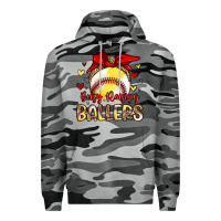 Slate Camo busy raising ballers Premium Hoodie - Artiststas