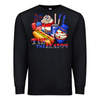Black tis the season billie wilder Premium Sweatshirt - texasbilliewilder