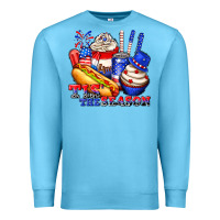 Ocean Blue tis the season billie wilder Premium Sweatshirt - texasbilliewilder
