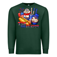 Sports Green tis the season billie wilder Premium Sweatshirt - texasbilliewilder