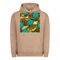 Pigment Burro camouflage leopard gemstone seamless pattern Urban Hoodie - BundleAndBundleShop