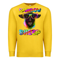Lemon rainbow sheep suffolk sheep Premium Sweatshirt - RanaPortraitStore