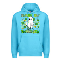 Ocean Blue shake em' like a shamrock Premium Hoodie - Artiststas